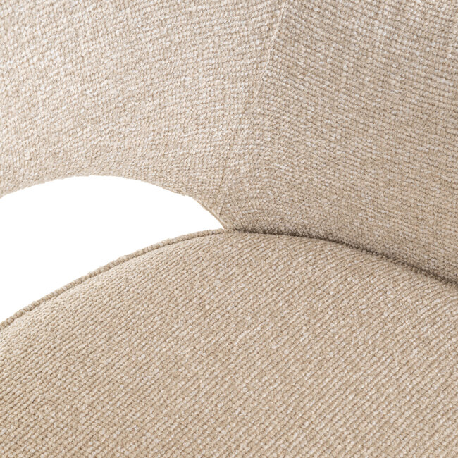 Richmond Interiors  Eetkamerstoel Ginerva biscotti swivel