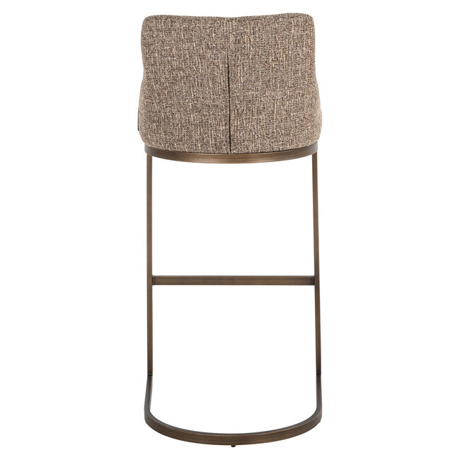 Richmond Interiors  Barstoel Bolton brown tweed (Set of 2)
