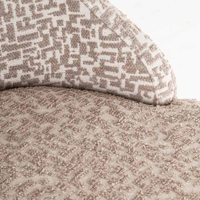 Richmond Interiors  Barstoel Bolton natural geo (Set of 2)