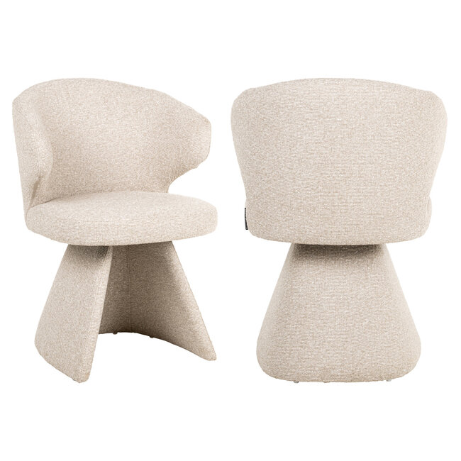 Richmond Interiors  Eetkamerstoel Zenith biscotti