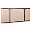 Richmond Interiors  Dressoir Willox brown 4-doors