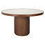 Richmond Interiors  Eettafel Willox brown 130Ø including glass