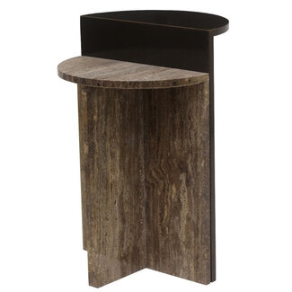 Richmond Interiors  Bijzettafel Russo bruin