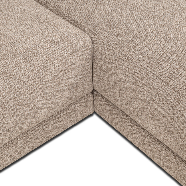 Richmond Interiors  Bank Trentino cayenne brown 3,5 zits + lounge links / rechts