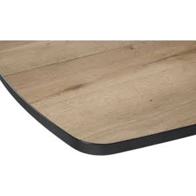 WoonMax Eettafel Lamulux Leeds uitschuifbaar Natur - Showroommodel