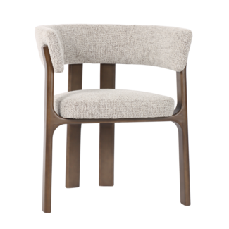 Richmond Interiors  Eetkamerstoel Contigo mocca fancy