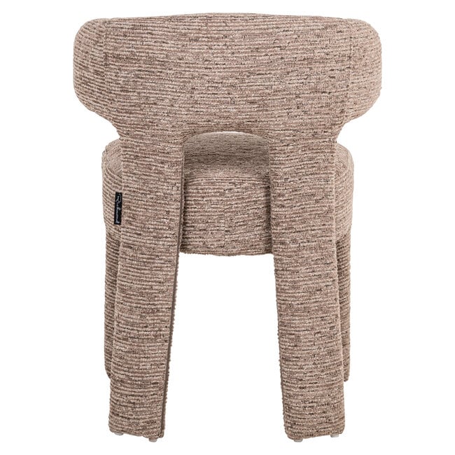 Richmond Interiors  Eetkamerstoel Nerio mocca linear