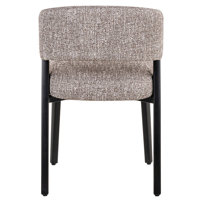 Richmond Interiors  Eetkamerstoel Zeno earth tweed