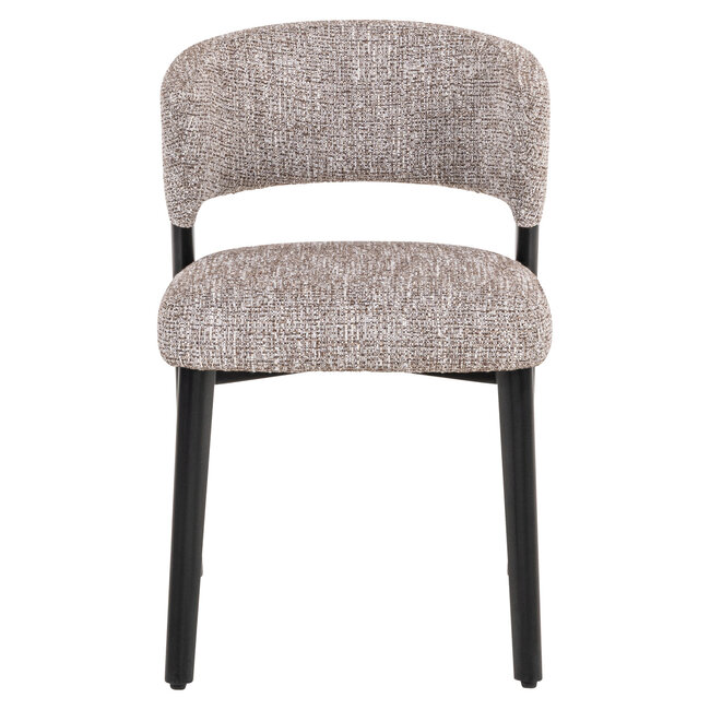 Richmond Interiors  Eetkamerstoel Zeno earth tweed