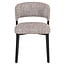Richmond Interiors  Eetkamerstoel Zeno earth tweed
