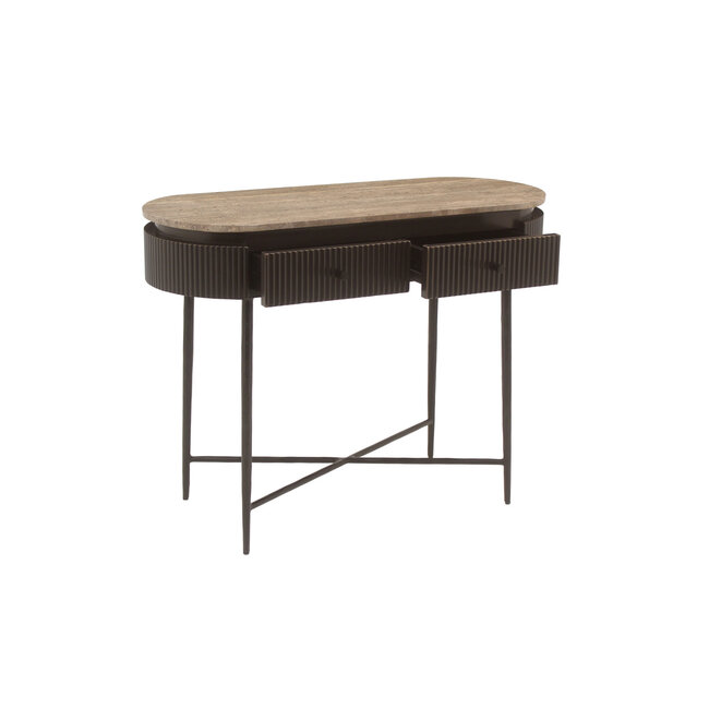 Richmond Interiors  Console Russo brown