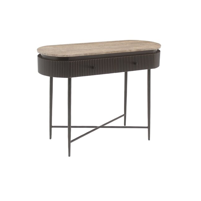Richmond Interiors  Console Russo brown