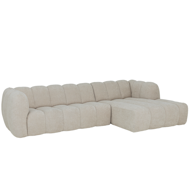 Tower Living Hoekbank Corby met Chaise Longue - links of rechts