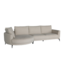 Tower Living Bank Prescot 2 5-AR + Chaise L - Sahara 120 beige