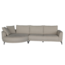 Tower Living Bank Prescot 2 5-AR + Chaise L - Sahara 120 beige