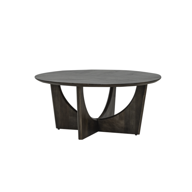 Tower Living Fermo Salontafel rond olijfbruin 90 cm