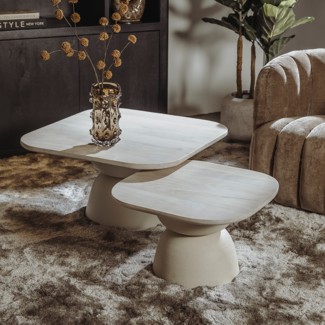 Tower Living Barza Salontafel gebroken wit 80 cm