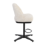 Tower Living Caldes Barstoel - fabric Ted 24 off-white (draaibaar)
