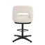 Tower Living Caldes Barstoel - fabric Ted 24 off-white (draaibaar)