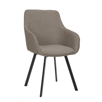 Tower Living Borgo Armstoel - Bjorn 34 beige-grey (draaibaar)
