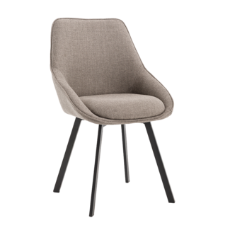 Tower Living Borgo Stoel - Bjorn 34 beige-grey (draaibaar)