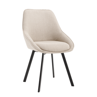 Tower Living Borgo Stoel - Bjorn 24 beige (draaibaar)