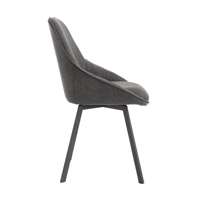 Tower Living Borgo Stoel - Bjorn 19 anthracite (draaibaar)