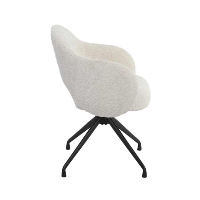 Tower Living Porto Armstoel - Toro 25 cream (draaibaar)