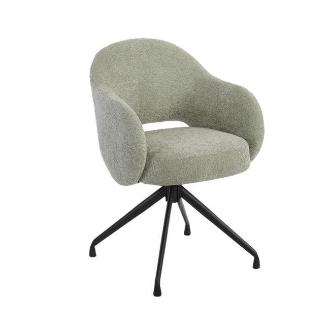 Tower Living Porto Armstoel - Toro 135 olive (draaibaar)