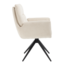 Tower Living Varzo Armstoel - Toro 25 cream (draaibaar)