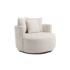 Tower Living Bolza Fauteuil - Trenza 6 ivory (draaibaar)