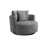 Tower Living Bolza Fauteuil - Trenza 9 stone (draaibaar)