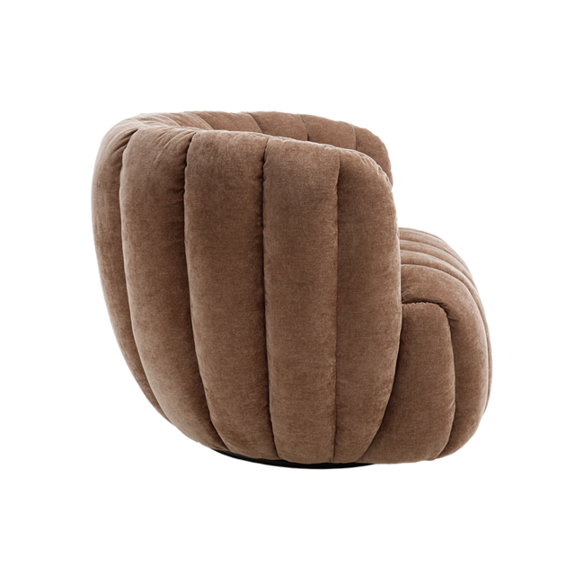 Tower Living Verdi Fauteuil - Maloy 38 mocca (draaibaar)