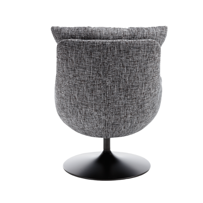 Tower Living Force Fauteuil - Imo 60 dark-grey (draaibaar)
