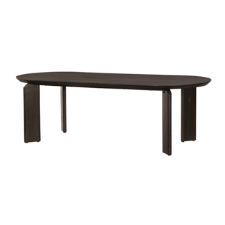 Tower Living Allure Eetkamertafel donkerbruin 240 cm