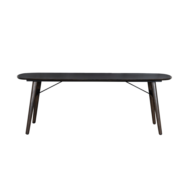 Tower Living Aura Eetkamertafel espresso 240 cm - Deens Ovaal