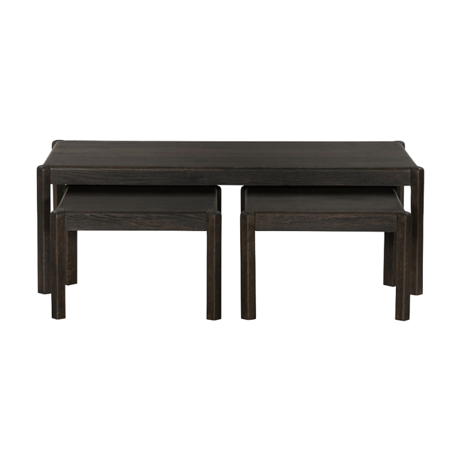 Tower Living Amalfi Salontafel- en Bijzettafelset basalt vanaf 50 cm
