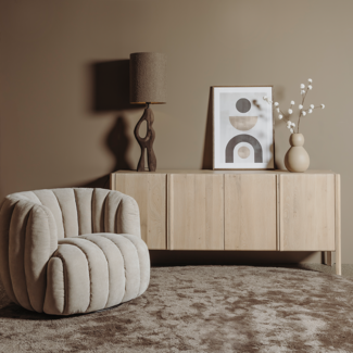 Tower Living Amalfi Dressoir white wash 200 cm