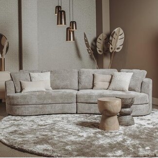 Tower Living Bank Sunderland 3 zits - fabric XS85 17 Taupe