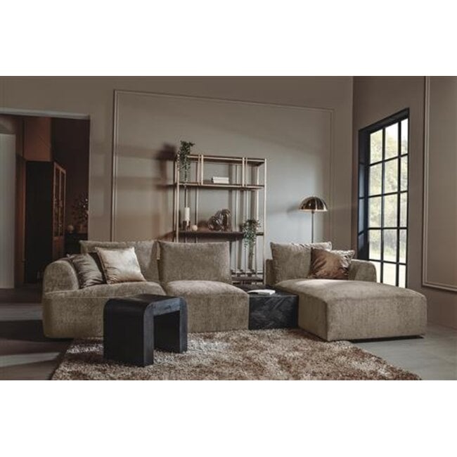 Tower Living Canterbury 2 5-AL + Chaise R - Mona 120 Taupe
