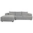 Tower Living Bank Canterbury 2 5-AR + Chaise L - Mona 120 Taupe
