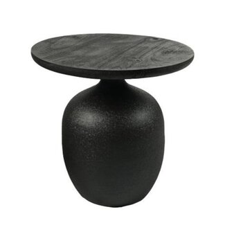 Tower Living Vigo Bijzettafel zwart 45 cm