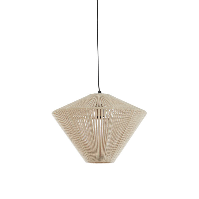 Light en Living Hanglamp Ø42x32 cm FELIDA crème