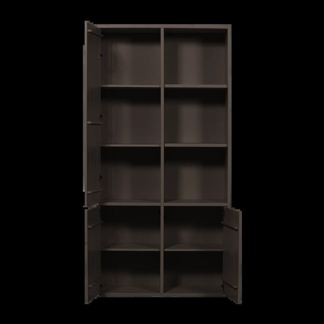 Woood MEREL opbergkast grenen middenbruin [fsc]