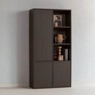 Woood MEREL opbergkast grenen middenbruin [fsc]