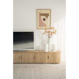Eleonora TV meubel Josh 240 cm - naturel
