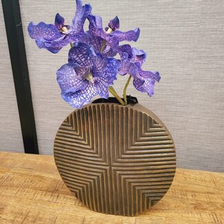 Pure Kunsttak Vanda Orchidee 62CM blauw