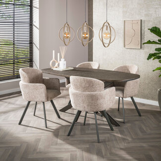 WoonStijl Eettafel Bronvik deens ovaal 180 cm