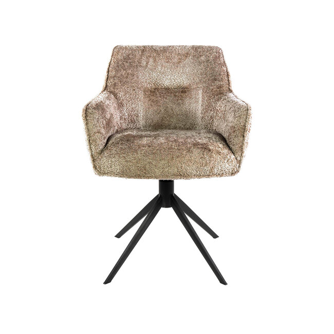 WoonStijl Armstoel Pull draaibaar Alura zand