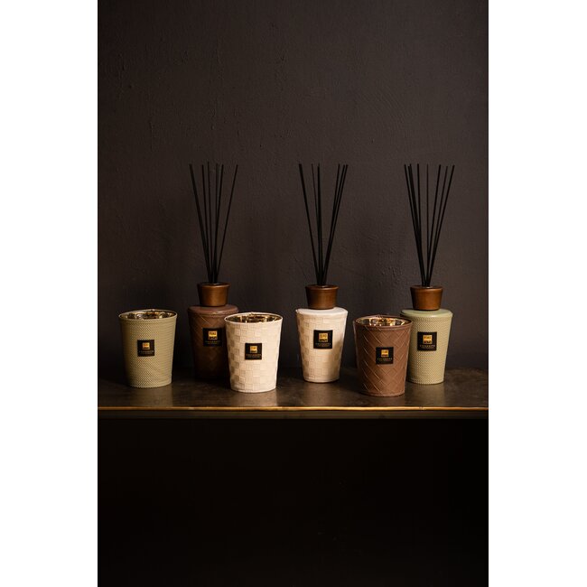 PTMD Luxe geur giftset Exclusieve geurstokjes 1L + geurkaars 900g clean linen